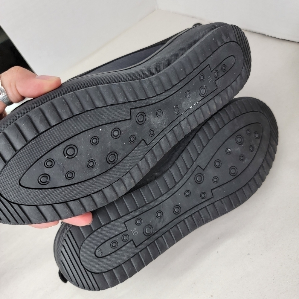 Pandere Saturday working leather women adjustable shoes black 10 - Picture 4 of 9